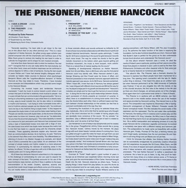 The Prisoner - Hancock, Herbie