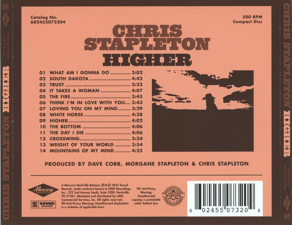 Higher - Stapleton, Chris