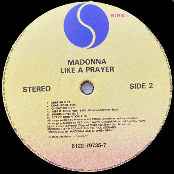 Like A Prayer - Madonna