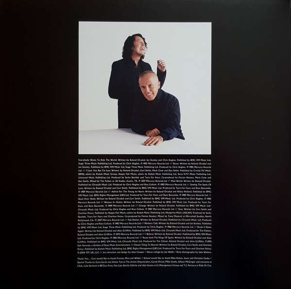 Rule The World - Tears For Fears