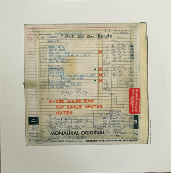Out Of Our Heads (US) [180g Clear LP] - Rolling Stones, The
