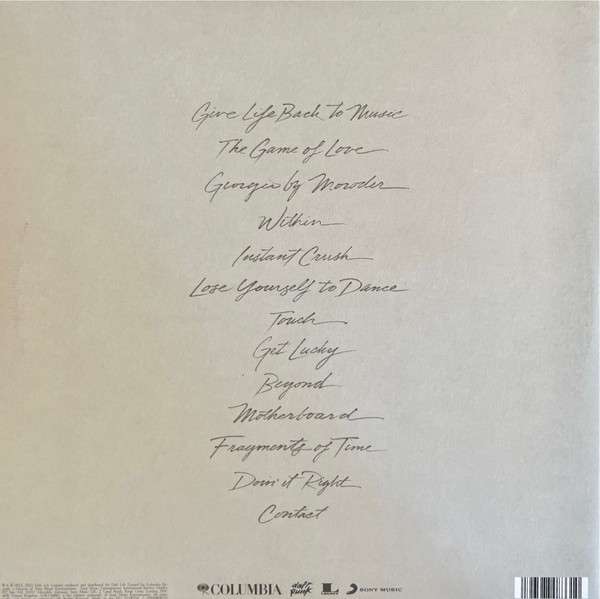 Random Access Memories: Drumless Edition [2LP] - Daft Punk