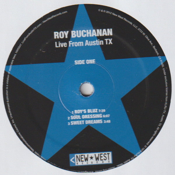 Live From Austin, Tx - Buchanan, Roy