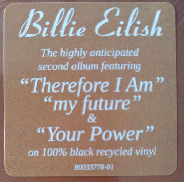 Happier Than Ever - Eilish, Billie