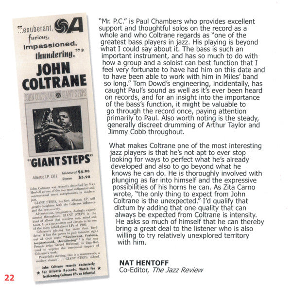 Giant Steps - Coltrane, John