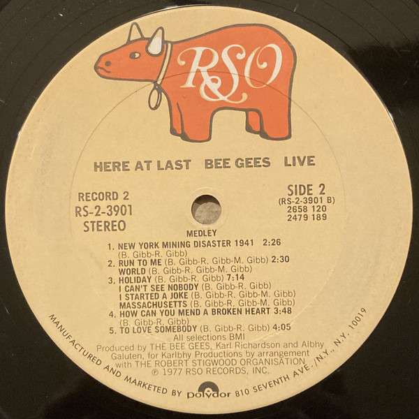 Here At Last Bee Gees: Live - Bee Gees