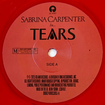 Tears - Carpenter, Sabrina