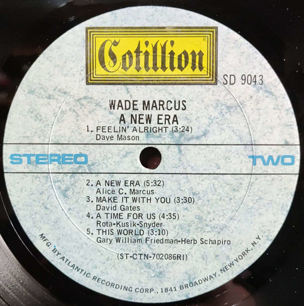 A New Era - Marcus, Wade