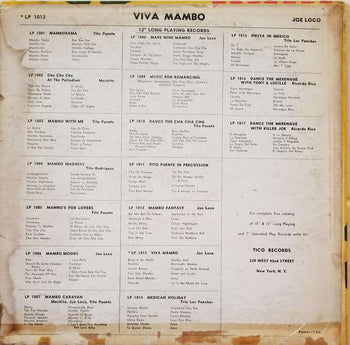 Viva Mambo - Loco, Joe And His Quintet