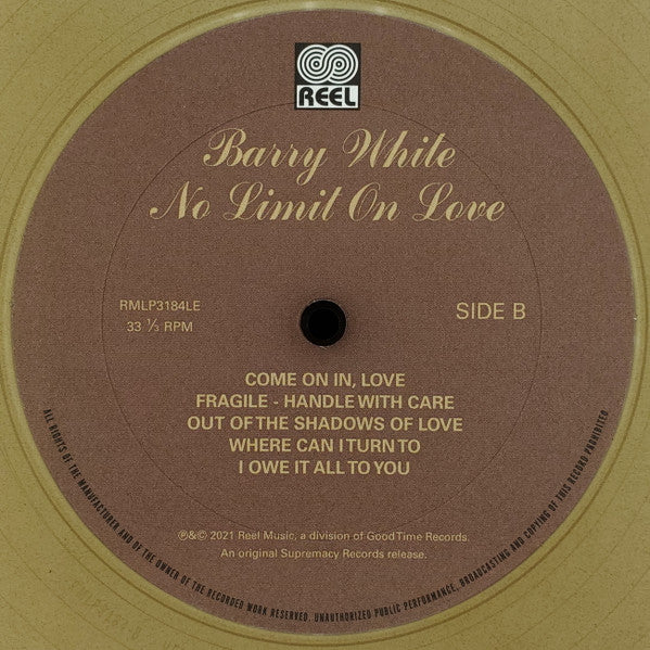 No Limit On Love - White, Barry