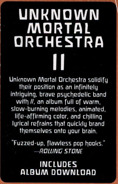 Ii - Unknown Mortal Orchestra