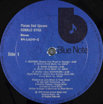 Places And Spaces - Byrd, Donald