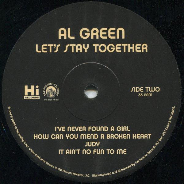Let's Stay Together - Green, Al