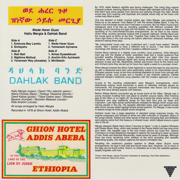 Wede Harer Guzo - Mergia, Hailu And Dahlak Band