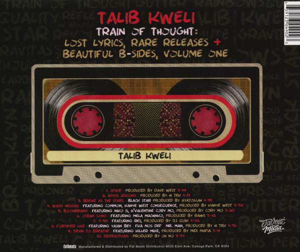 Lost Lyrics- Rare Releases & Beautiful B-Sides - Kweli, Talib