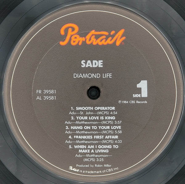 Diamond Life - Sade