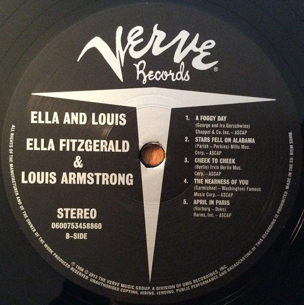 Ella And Louis - Fitzgerald, Ella / Louis Armstrong