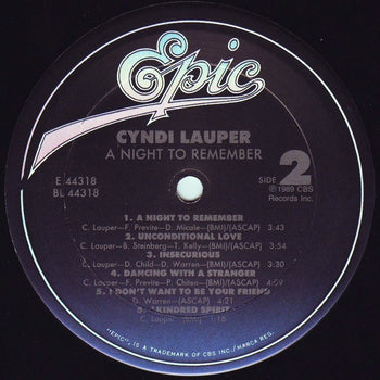 A Night To Remember - Lauper, Cyndi