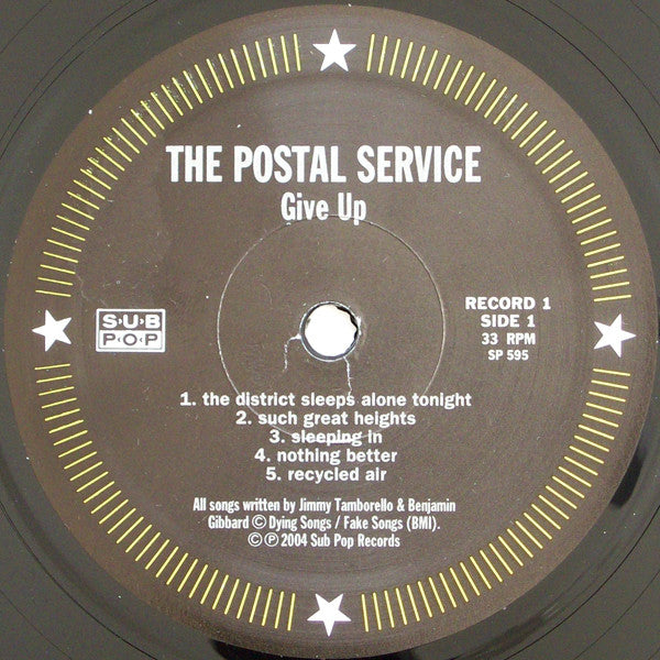 Give Up - Postal Service, The