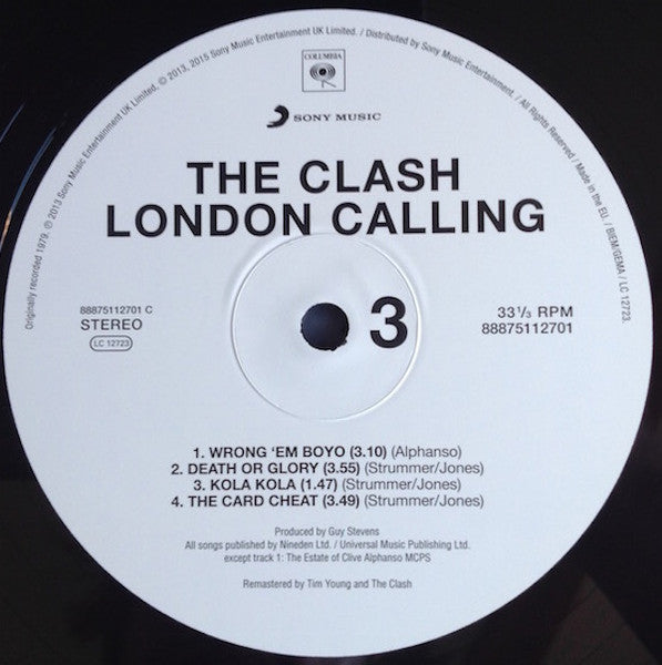 London Calling - The Clash [2 LP]