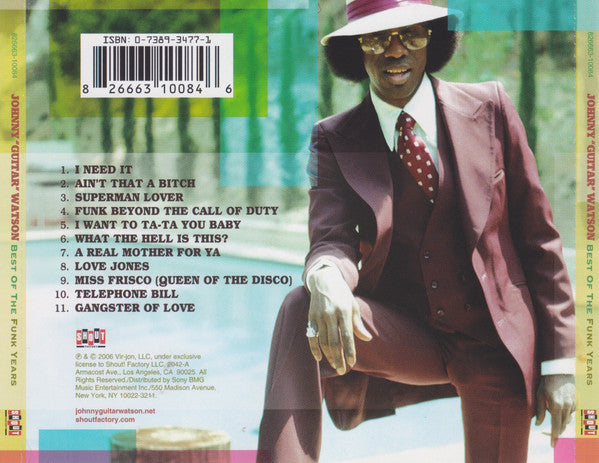 The Best Of Funk Years - Watson, Johnny Guitar