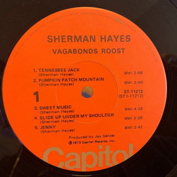 Vagabonds Roost - Hayes, Sherman