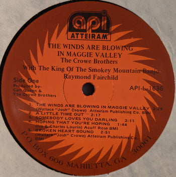 The Winds Are Blowing In The Maggie Valley - Crowe Brothers