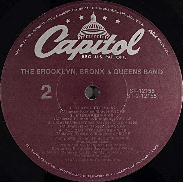 The Brooklyn, Bronx & Queens Band - Brooklyn, Bronx & Queens Band