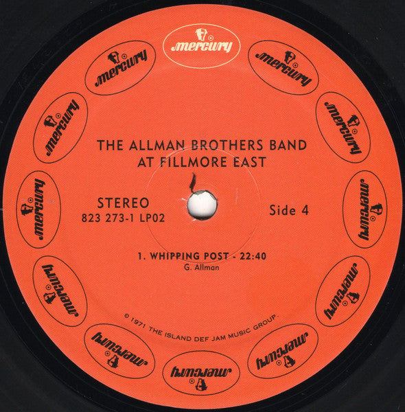 Live At The Fillmore East - Allman Brothers Band, The