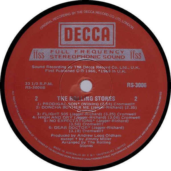 Limited Edition Collectors Item - Rolling Stones