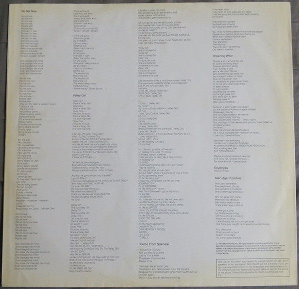Ship Arriving Too Late To Save A Drowning Witch - Zappa, Frank