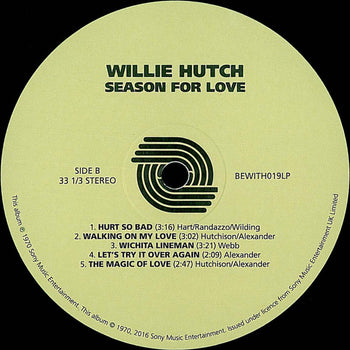 Season For Love - Hutch, Willie