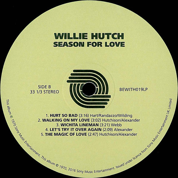 Season For Love - Hutch, Willie