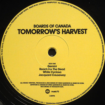 Tomorrow's Harvest - Boards Of Canada