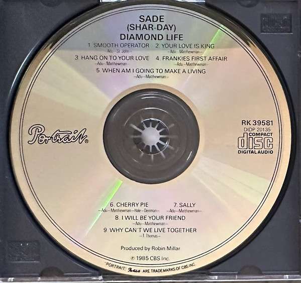 Diamond Life - Sade