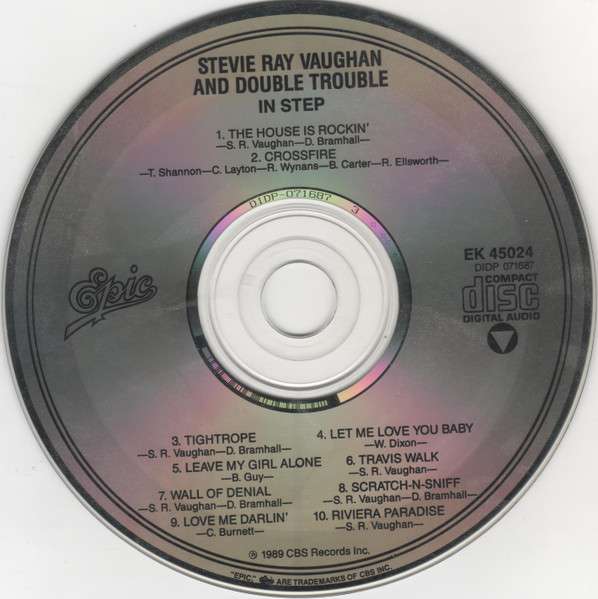 In Step - Vaughan, Stevie Ray And Double Trouble