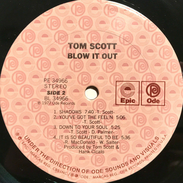 Blow It Out - Scott, Tom