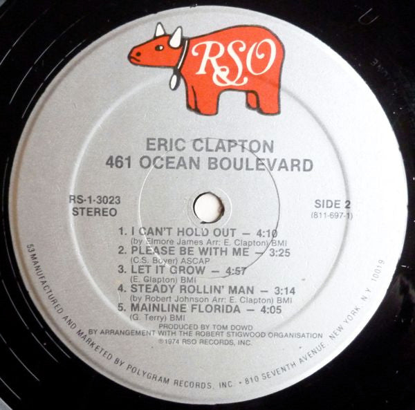 461 Ocean Boulevard - Clapton, Eric