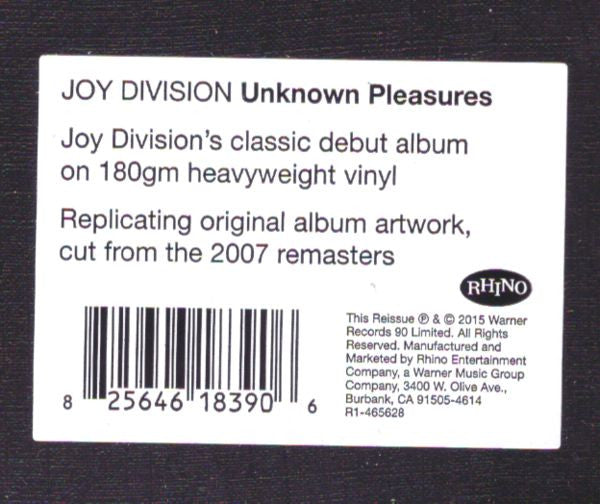 Unknown Pleasures - Joy Division
