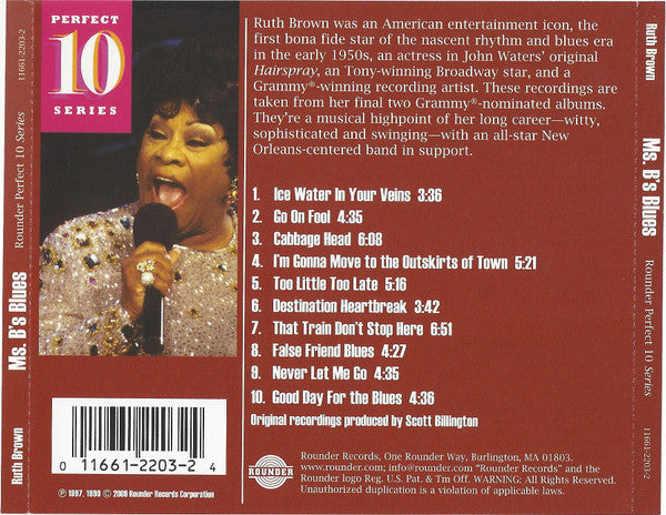 Ms. B's Blues - Brown, Ruth