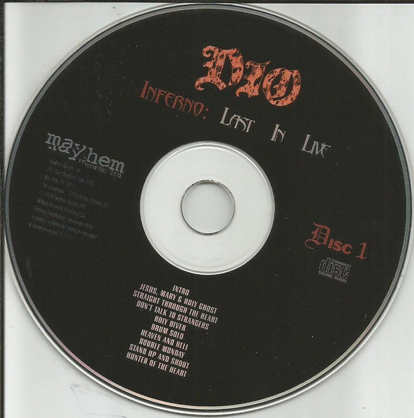 Inferno: Last In Live - Dio