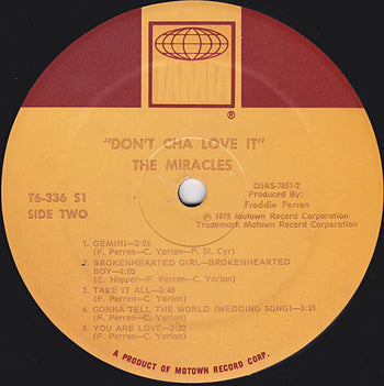 Don't Cha Love It - Miracles
