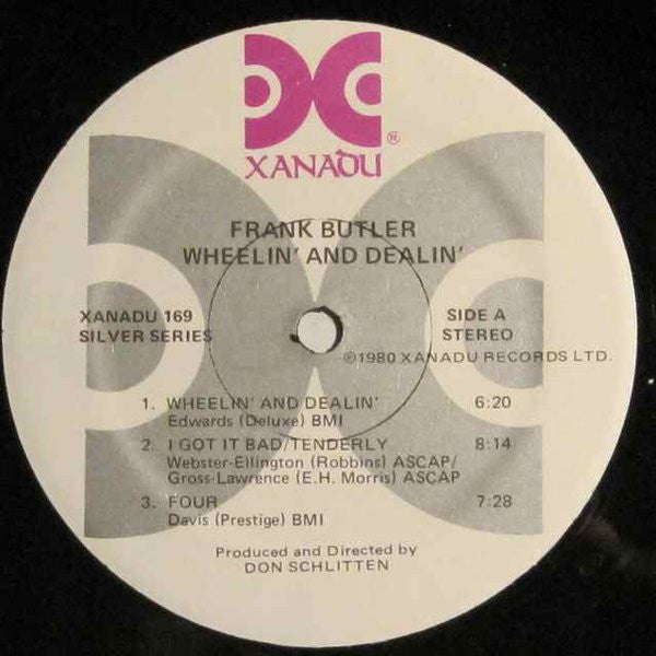 Wheelin' And Dealin' - Butler, Frank