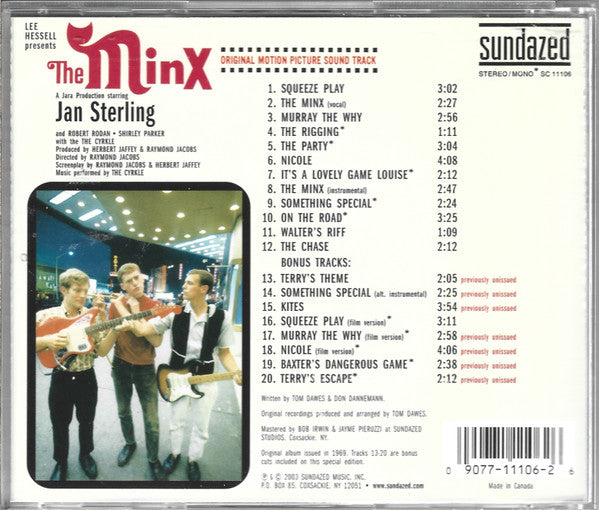 The Minx (Original Motion Picture Sound Track) - Cyrkle