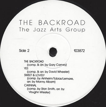 The Backroad - Jazz Arts Group Of Columbus