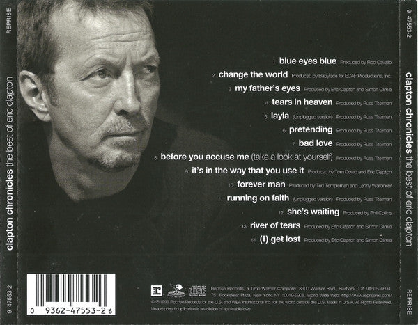 Clapton Chronicles,The Best Of - Clapton, Eric