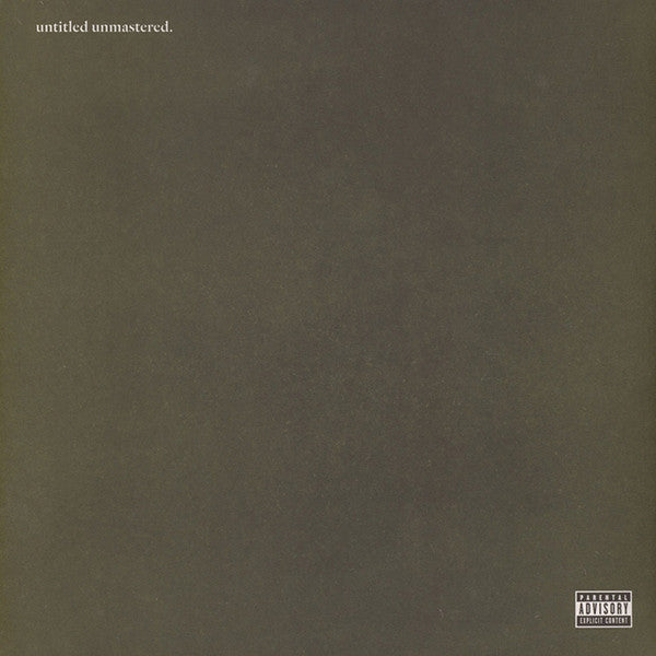Untitled Unmastered - Lamar, Kendrick