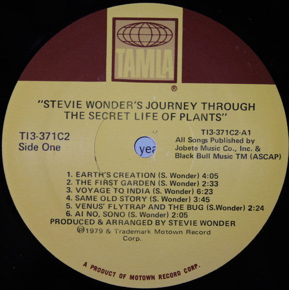 Journey Through The Secret Life Of Plants - Wonder, Stevie