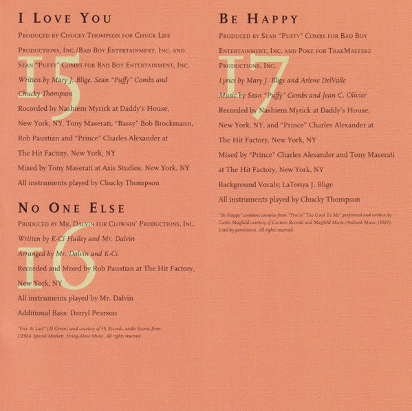 My Life - Blige, Mary J.