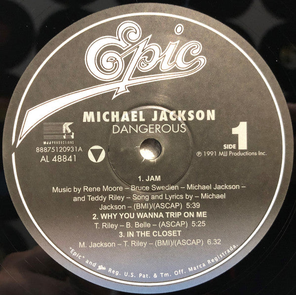 Dangerous - Jackson, Michael